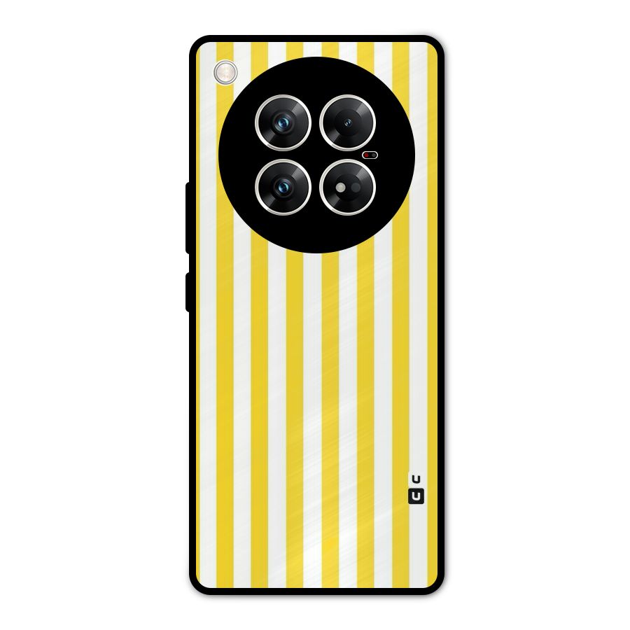 Beauty Color Stripes Metal Back Case for Infinix Zero 40 5G