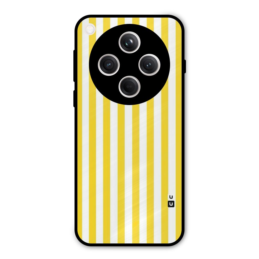 Beauty Color Stripes Metal Back Case for Oppo Find X8