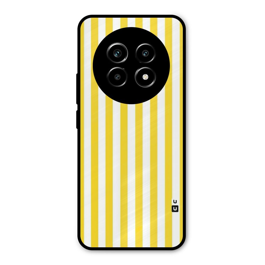 Beauty Color Stripes Metal Back Case for Realme 13 Pro