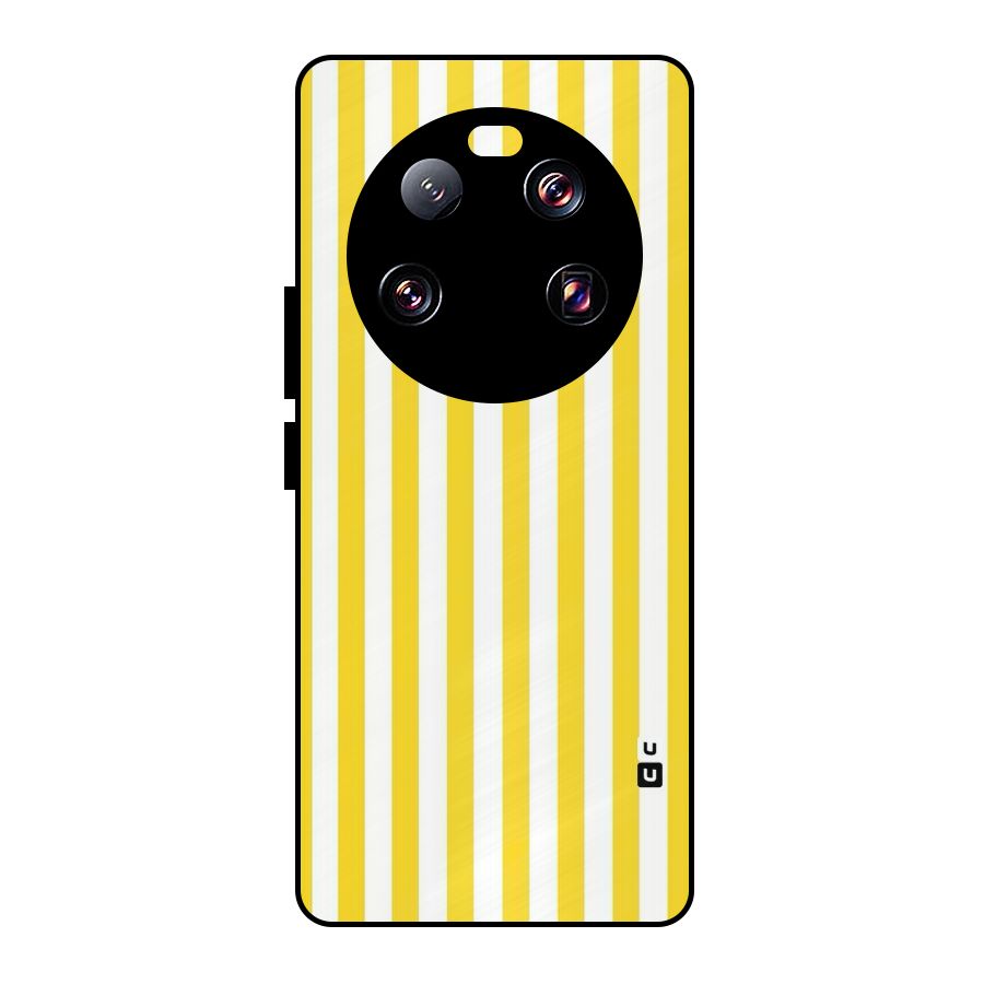 Beauty Color Stripes Metal Back Case for Xiaomi 13 Ultra