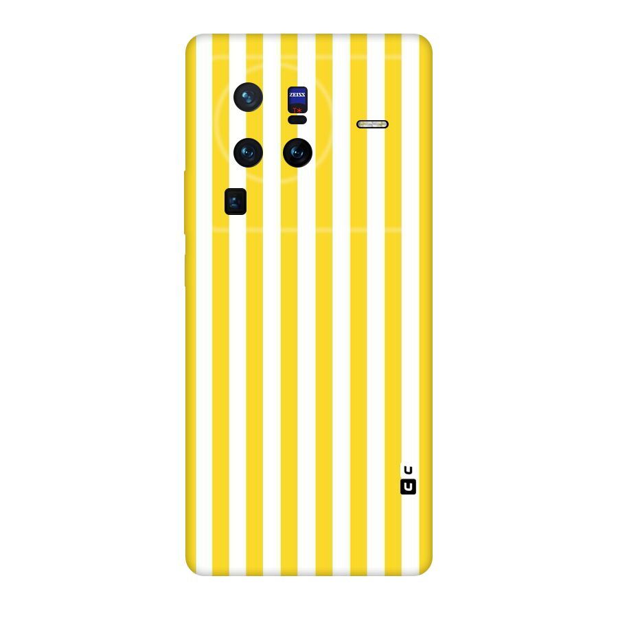 Beauty Color Stripes Original Polycarbonate Back Case for Vivo X80