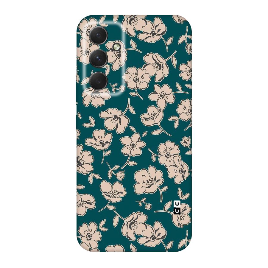 Beauty Green Bloom Original Polycarbonate Back Case for Galaxy A54