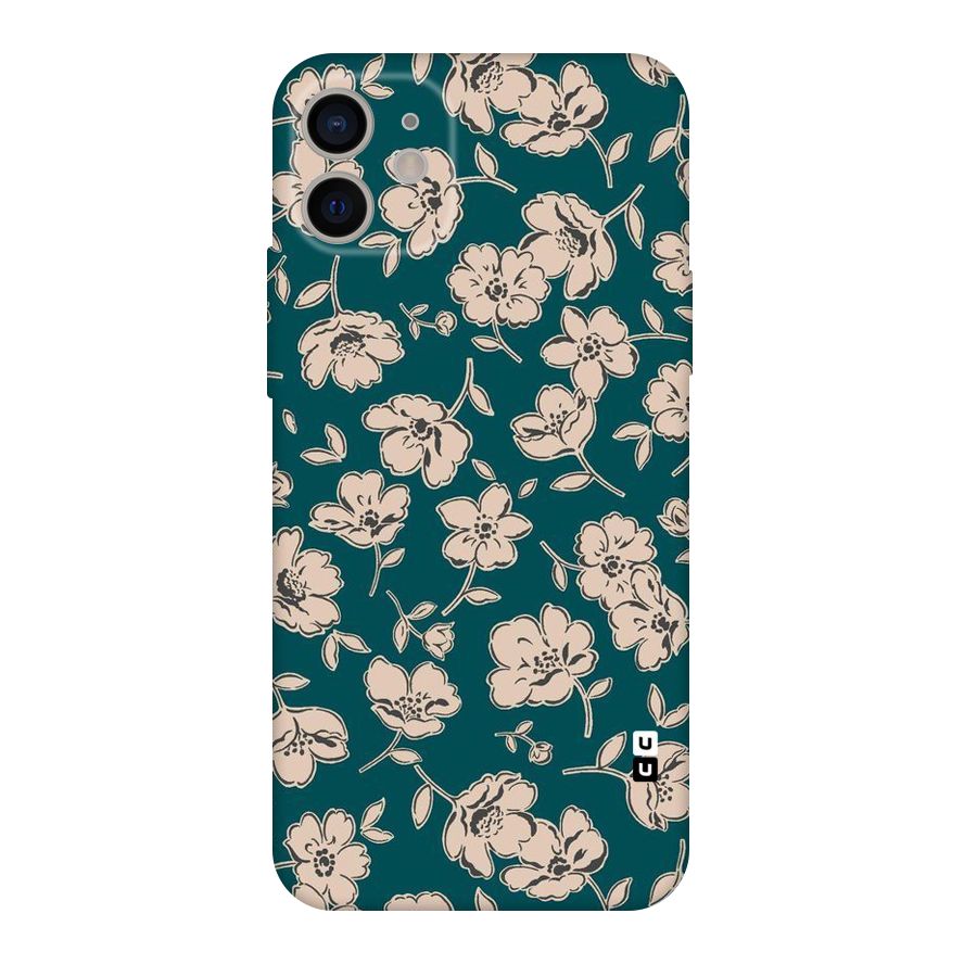 Beauty Green Bloom Original Polycarbonate Back Case for iPhone 11