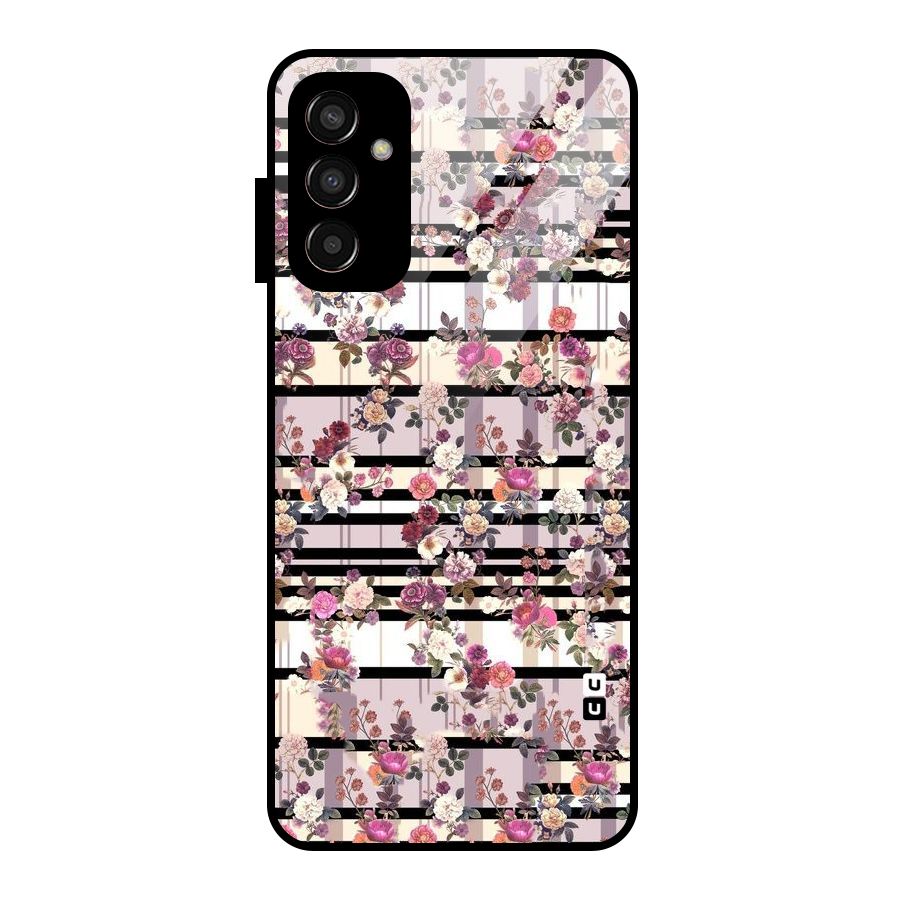 Beauty In Floral Glass Back Case for Galaxy F13