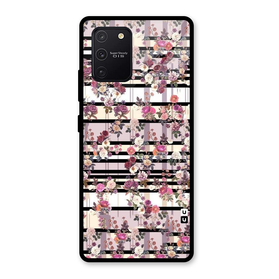 Beauty In Floral Glass Back Case for Galaxy S10 Lite
