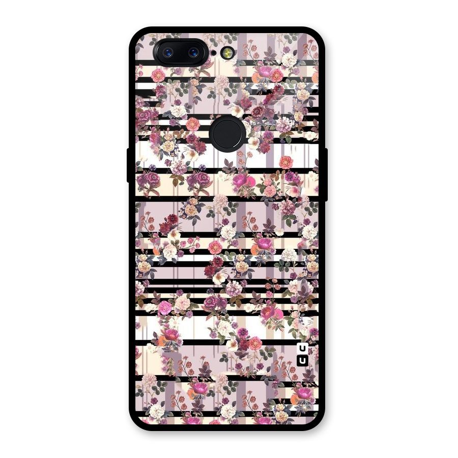 Beauty In Floral Glass Back Case for OnePlus 5T