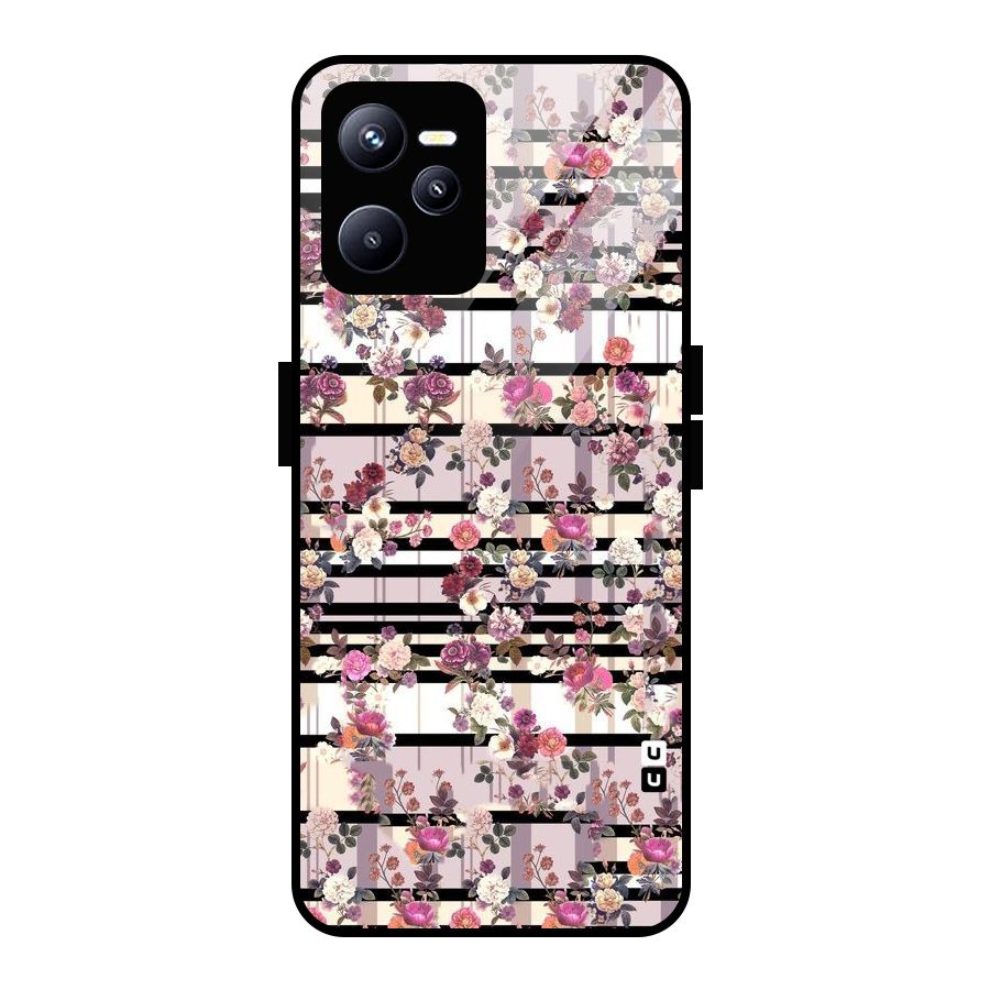 Beauty In Floral Glass Back Case for Realme C35