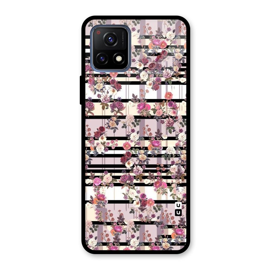 Beauty In Floral Glass Back Case for Vivo Y72 5G