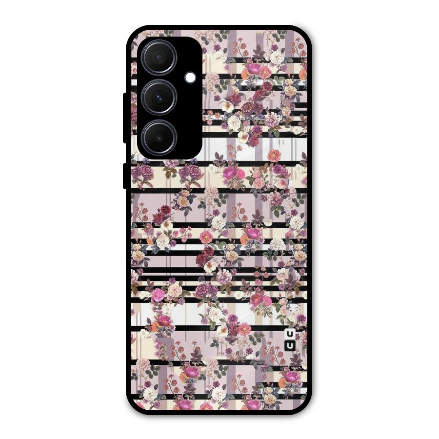 Beauty In Floral Metal Back Case for Galaxy A35