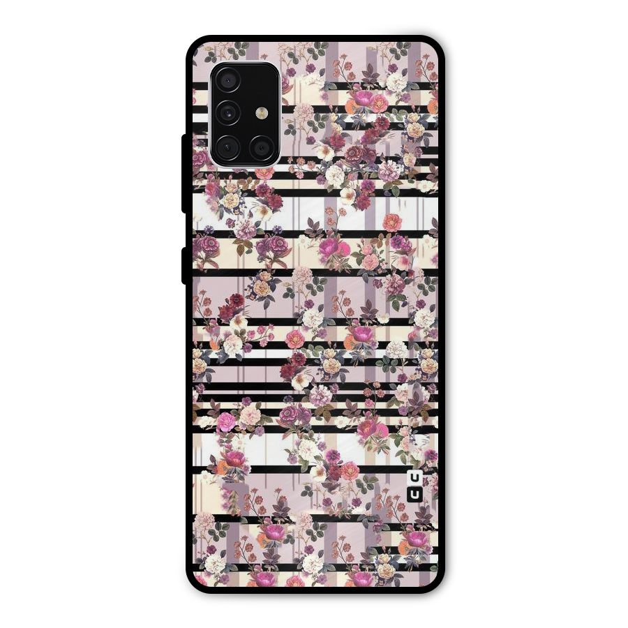 Beauty In Floral Metal Back Case for Galaxy A51