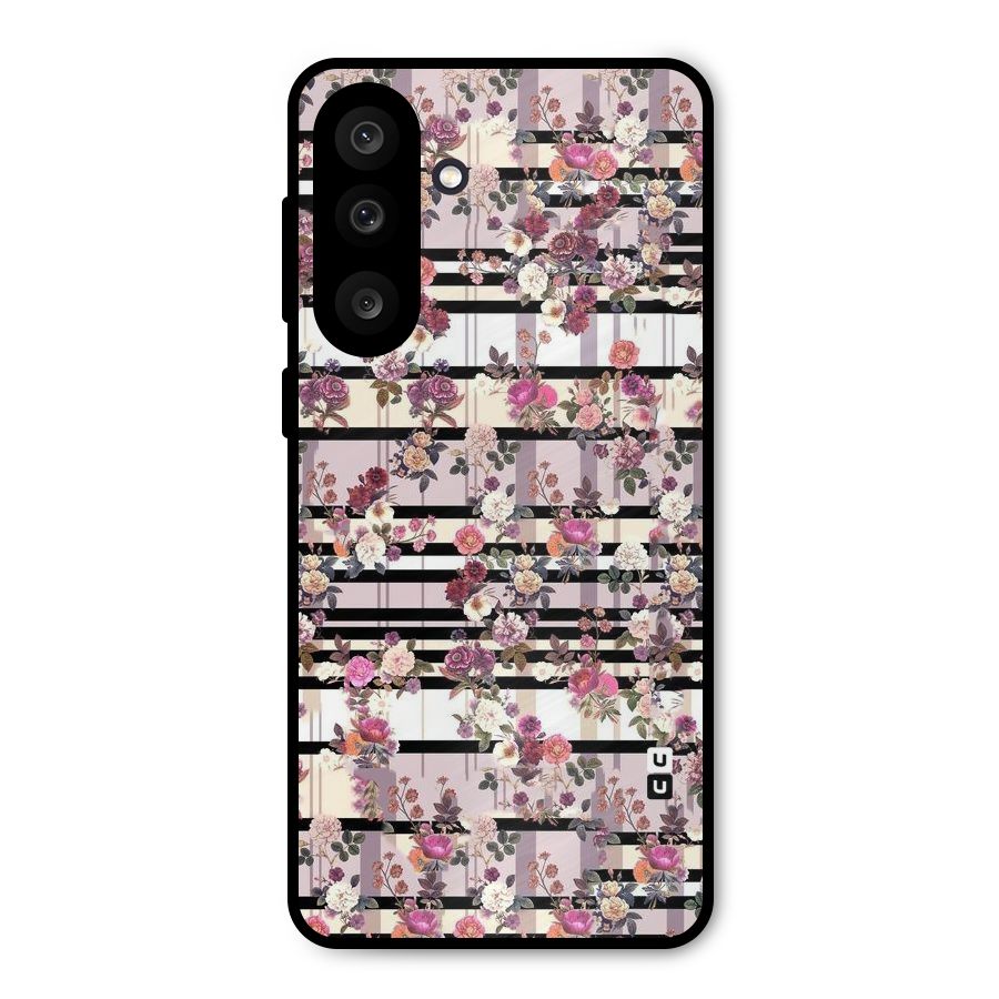Beauty In Floral Metal Back Case for Galaxy M56