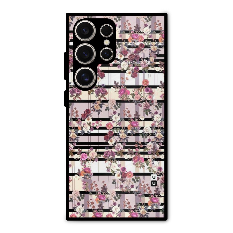 Beauty In Floral Metal Back Case for Galaxy S24 Ultra