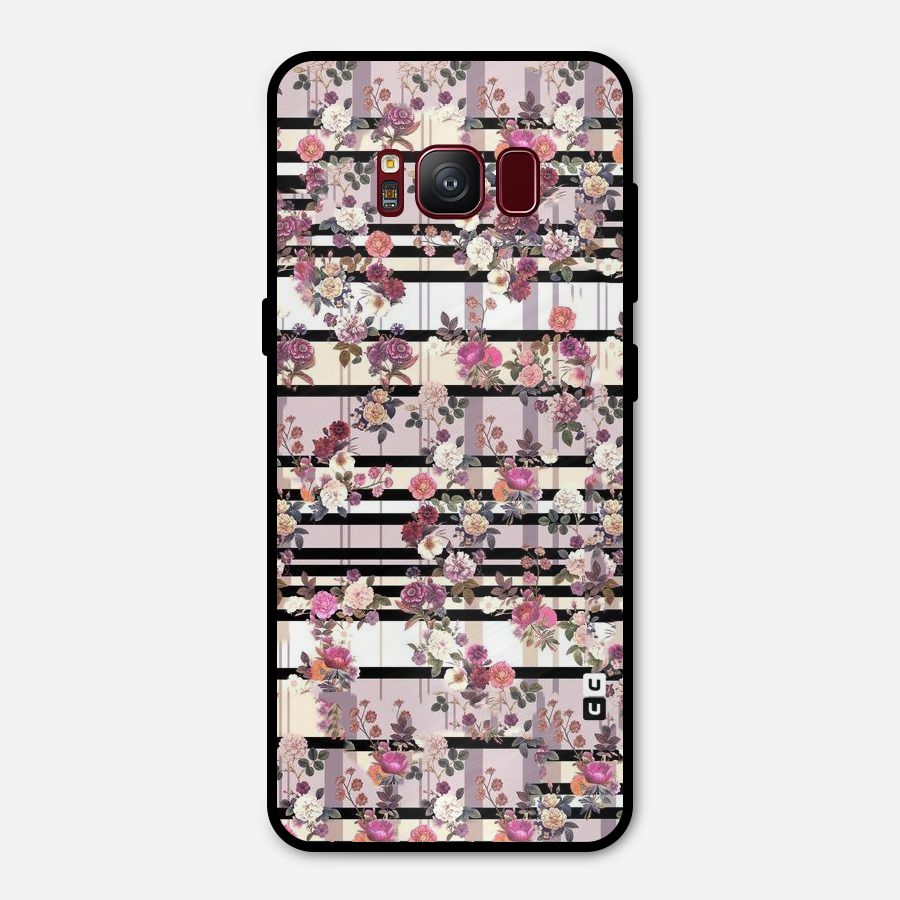 Beauty In Floral Metal Back Case for Galaxy S8
