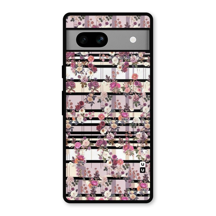Beauty In Floral Metal Back Case for Google Pixel 7a