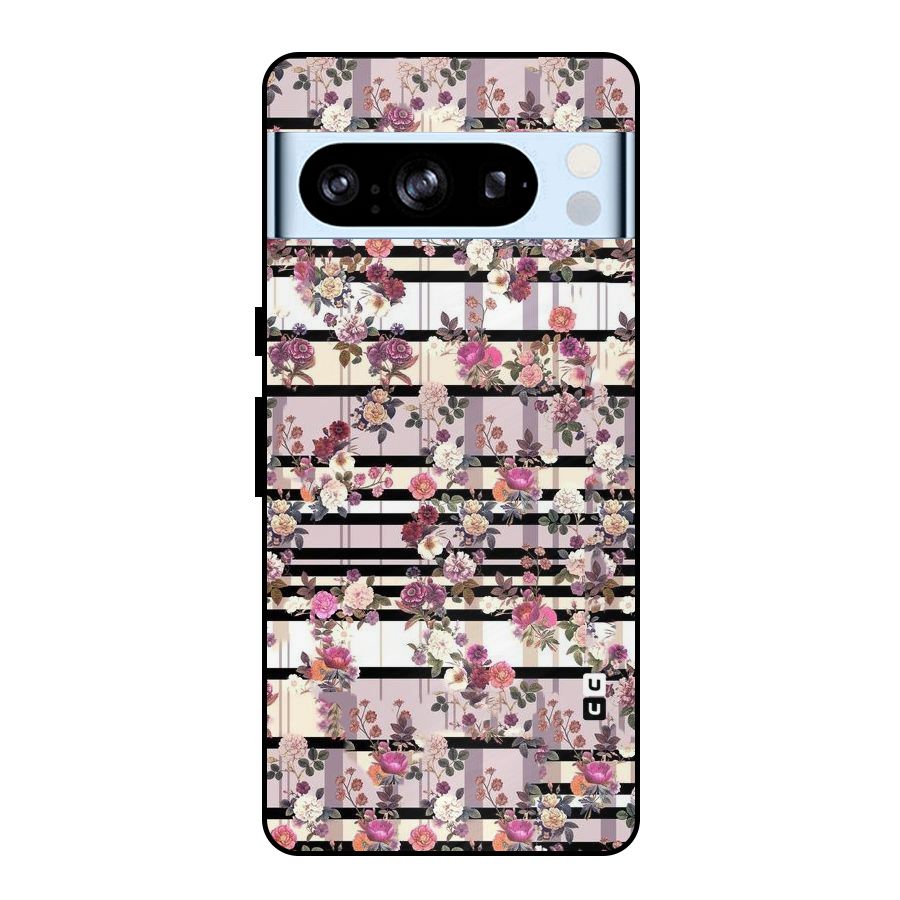 Beauty In Floral Metal Back Case for Google Pixel 8 Pro