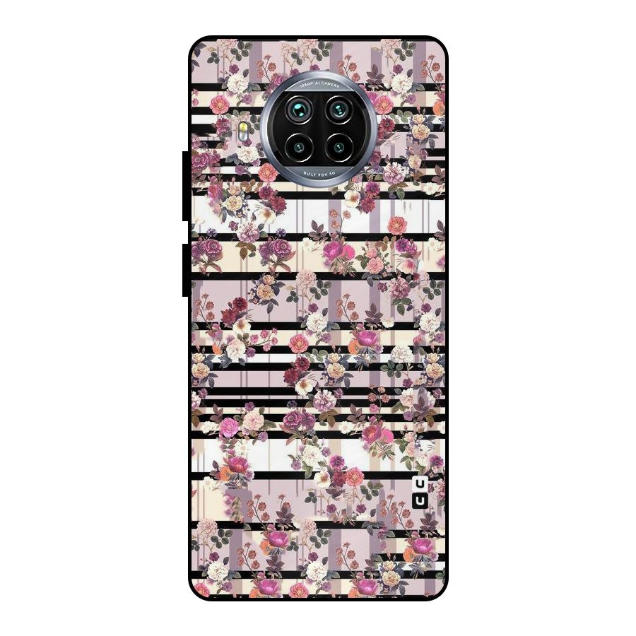 Beauty In Floral Metal Back Case for Mi 10i