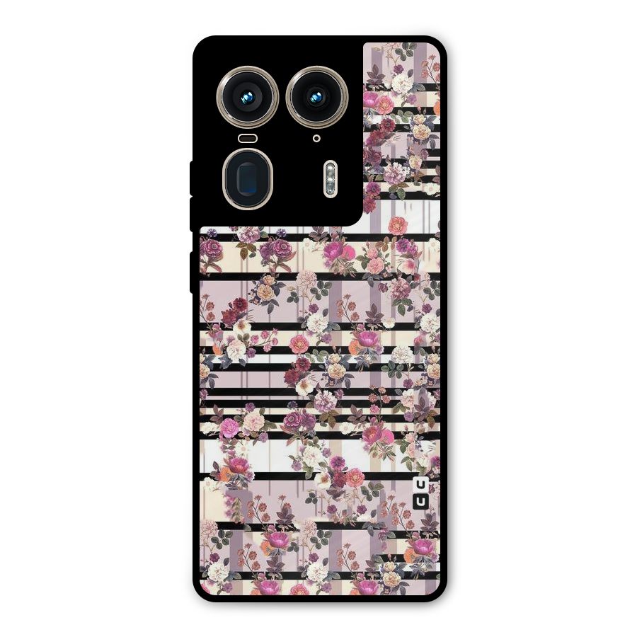 Beauty In Floral Metal Back Case for Motorola Edge 50 Ultra