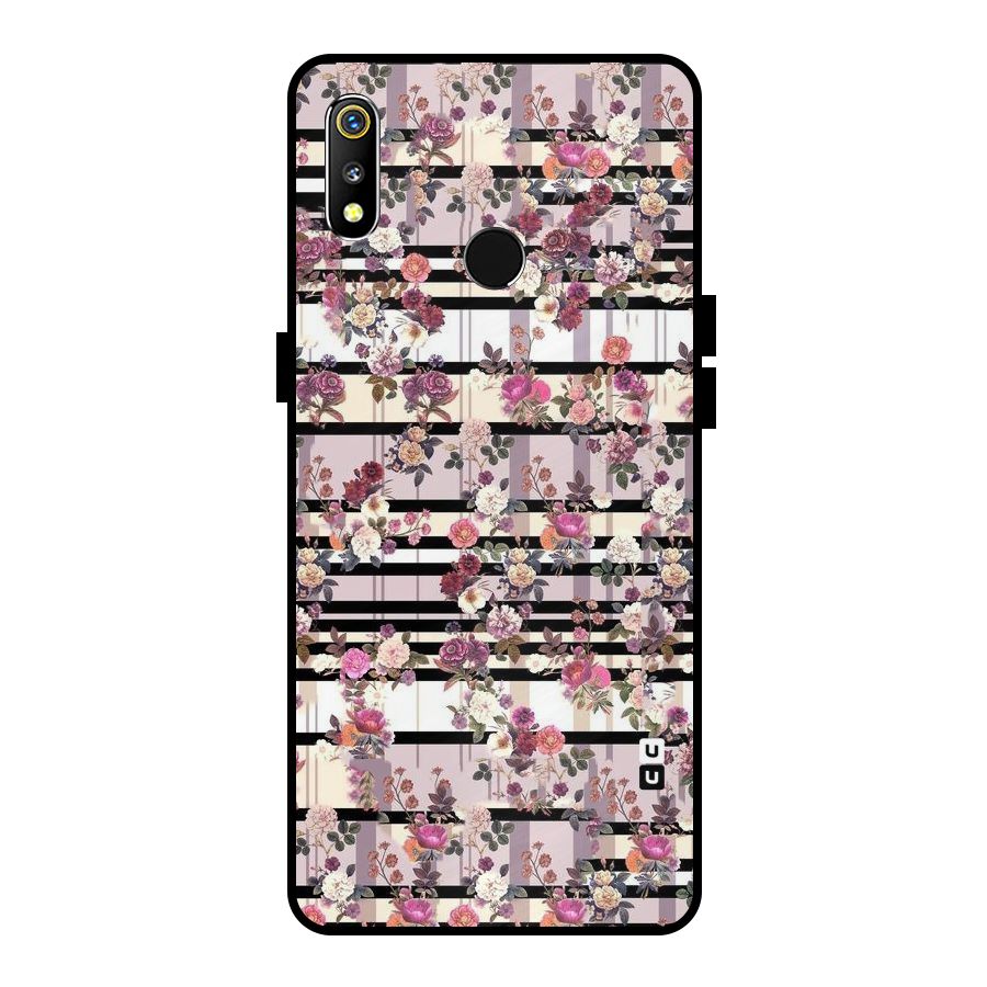 Beauty In Floral Metal Back Case for Realme 3