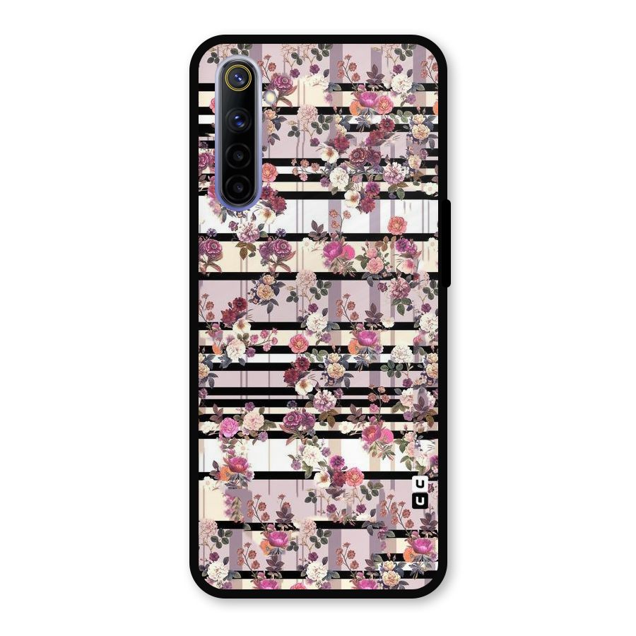 Beauty In Floral Metal Back Case for Realme 6