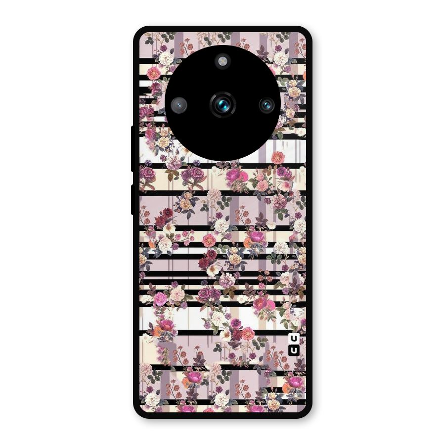 Beauty In Floral Metal Back Case for Realme Narzo 60 Pro