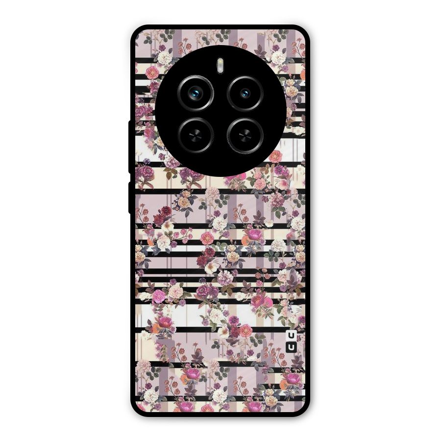 Beauty In Floral Metal Back Case for Realme P1 Pro