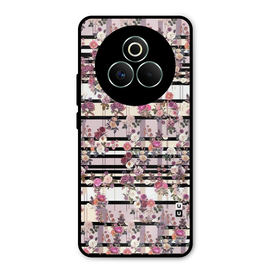 Beauty In Floral Metal Back Case for Realme P3 Pro