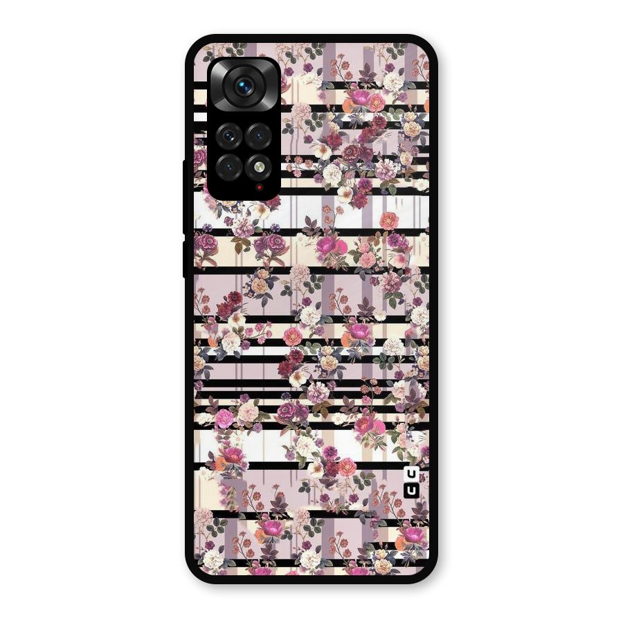 Beauty In Floral Metal Back Case for Redmi Note 11s