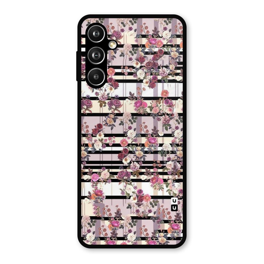 Beauty In Floral Metal Back Case for Samsung Galaxy M54