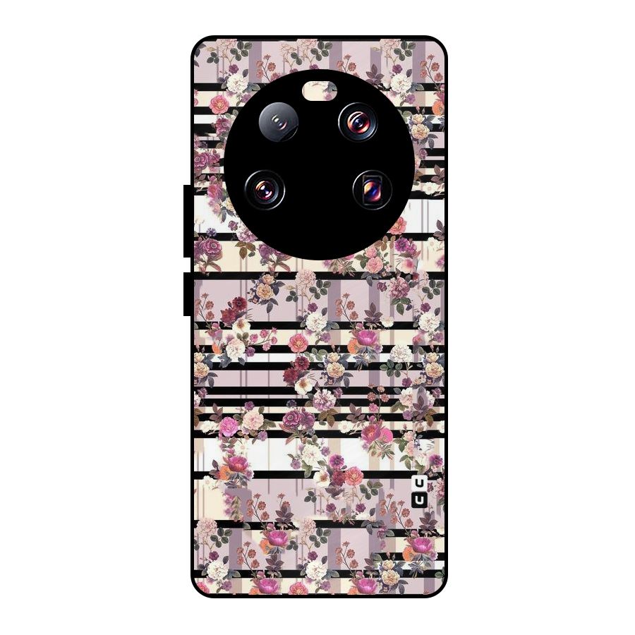 Beauty In Floral Metal Back Case for Xiaomi 13 Ultra