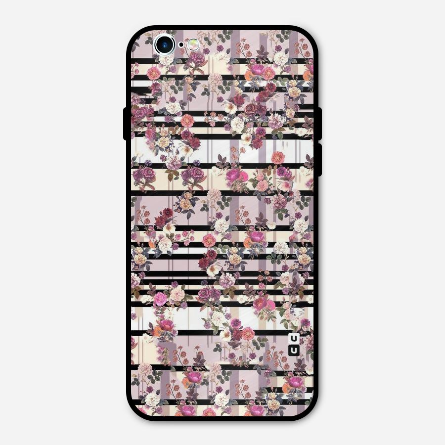 Beauty In Floral Metal Back Case for iPhone 6 6s