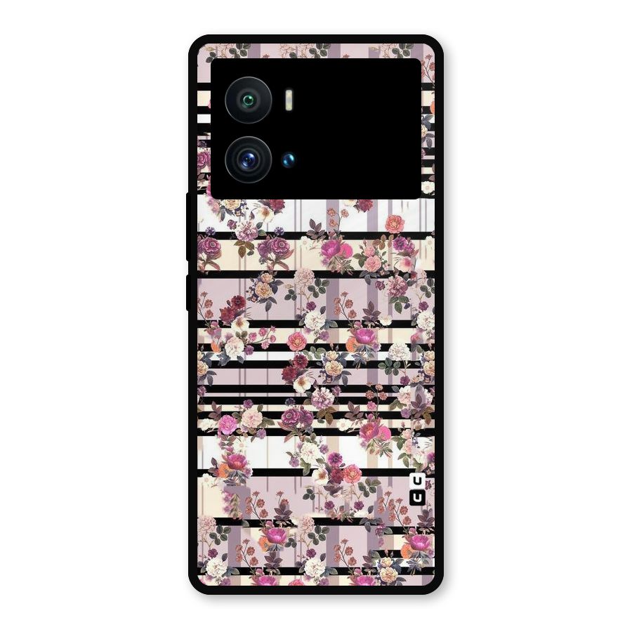 Beauty In Floral Metal Back Case for iQOO 9 Pro