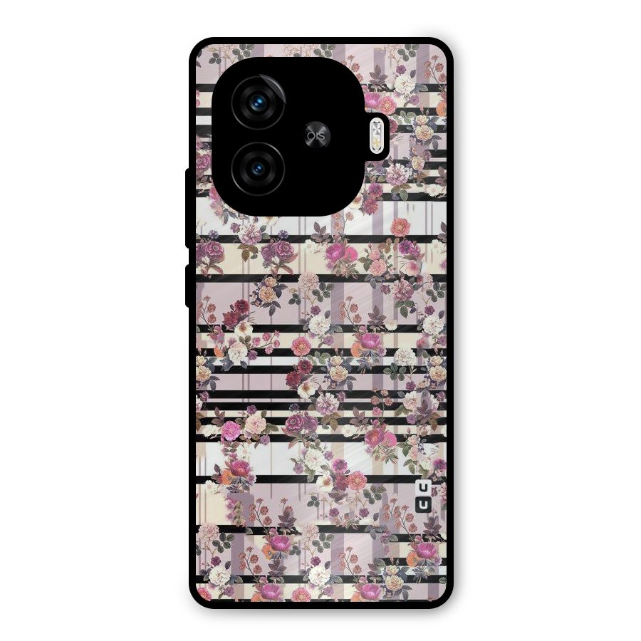 Beauty In Floral Metal Back Case for iQOO Neo 10R