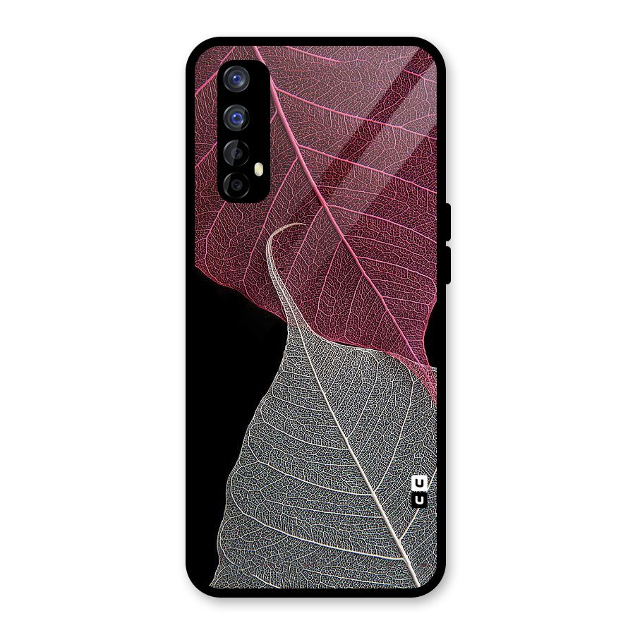 Beauty Leaf Glass Back Case for Realme Narzo 20 Pro
