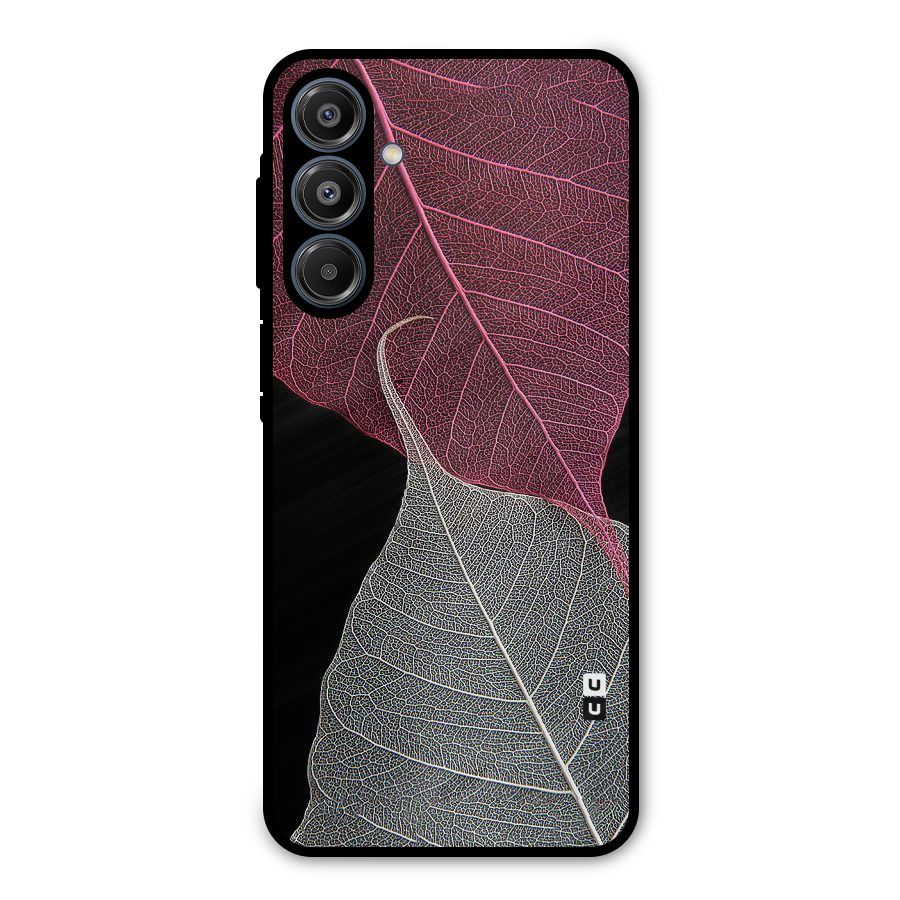 Beauty Leaf Metal Back Case for Galaxy A16 5G