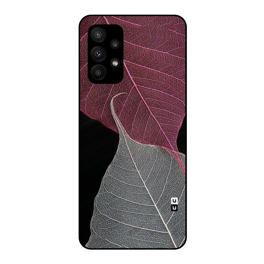 Beauty Leaf Metal Back Case for Galaxy A23