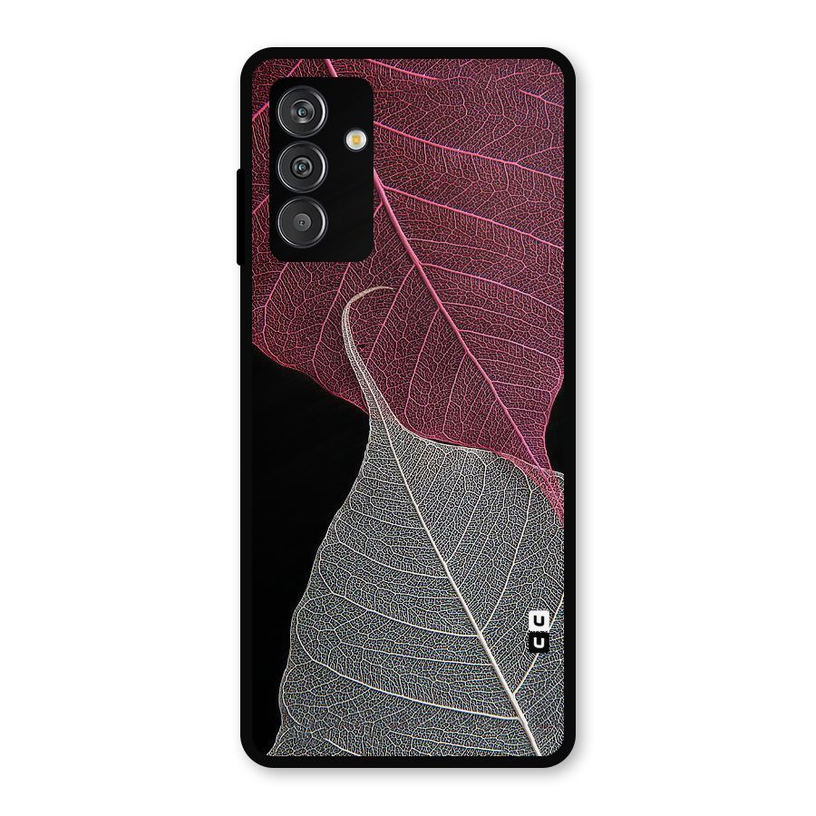 Beauty Leaf Metal Back Case for Galaxy F13