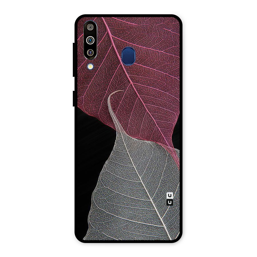 Beauty Leaf Metal Back Case for Galaxy M30