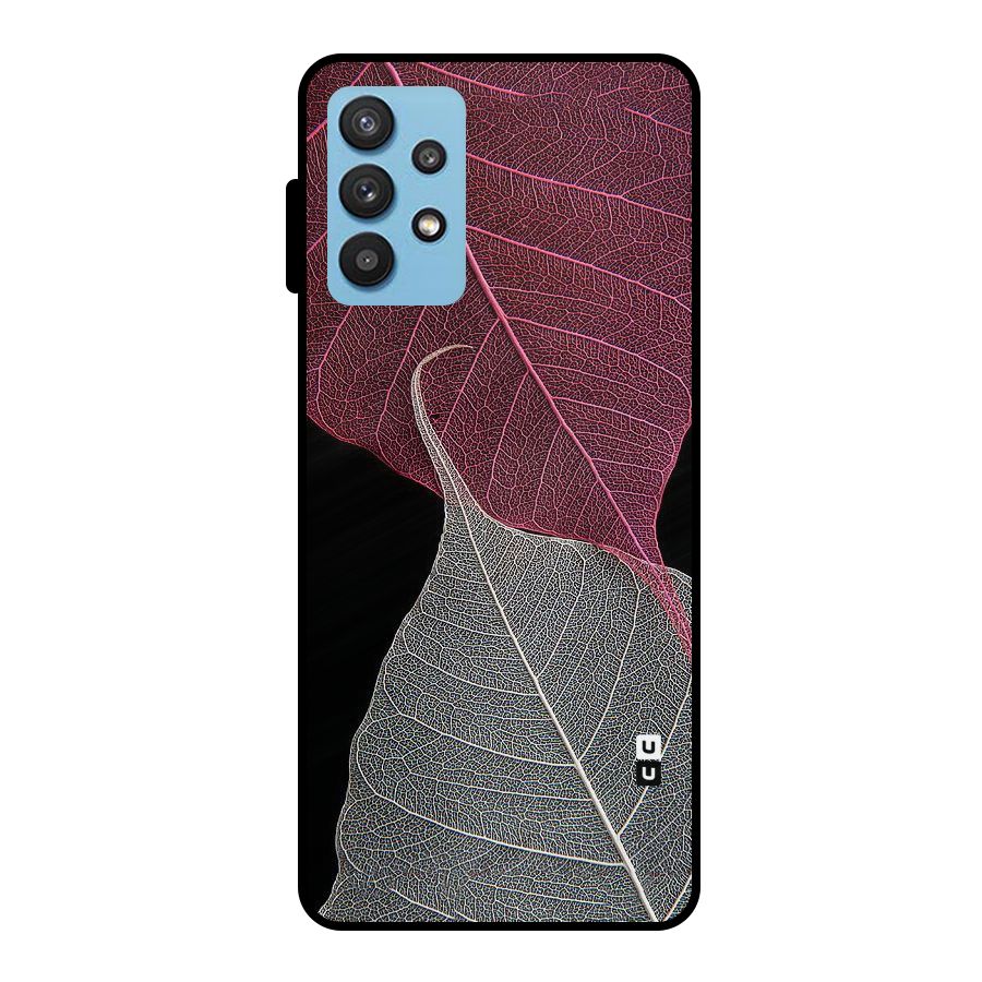 Beauty Leaf Metal Back Case for Galaxy M32 5G