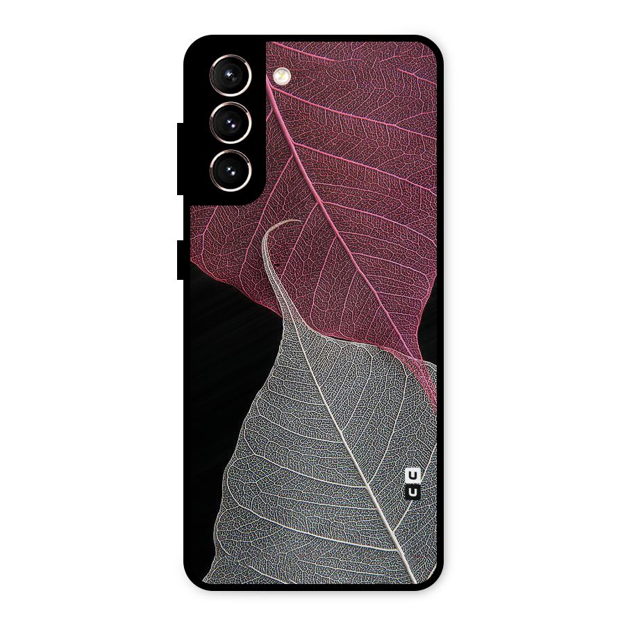 Beauty Leaf Metal Back Case for Galaxy S21 5G
