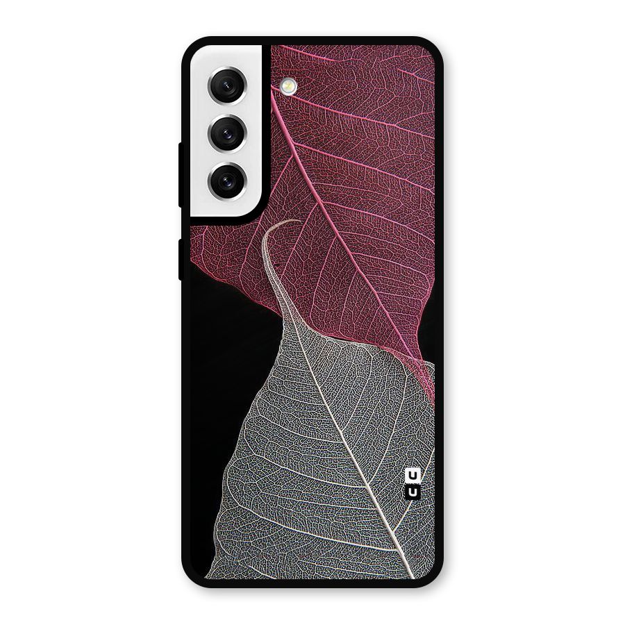 Beauty Leaf Metal Back Case for Galaxy S21 FE 5G