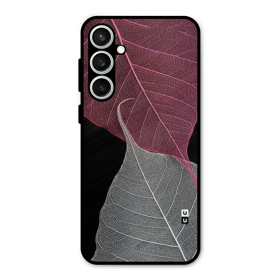 Beauty Leaf Metal Back Case for Galaxy S23 FE