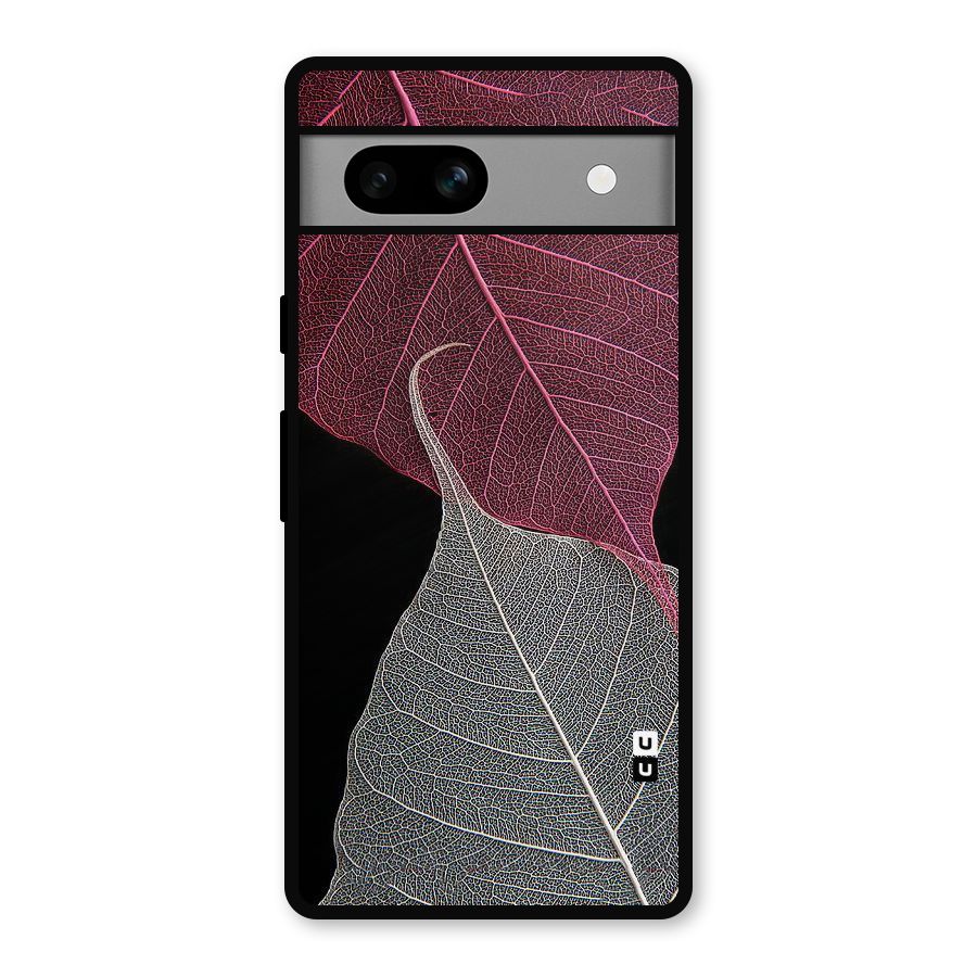 Beauty Leaf Metal Back Case for Google Pixel 7a