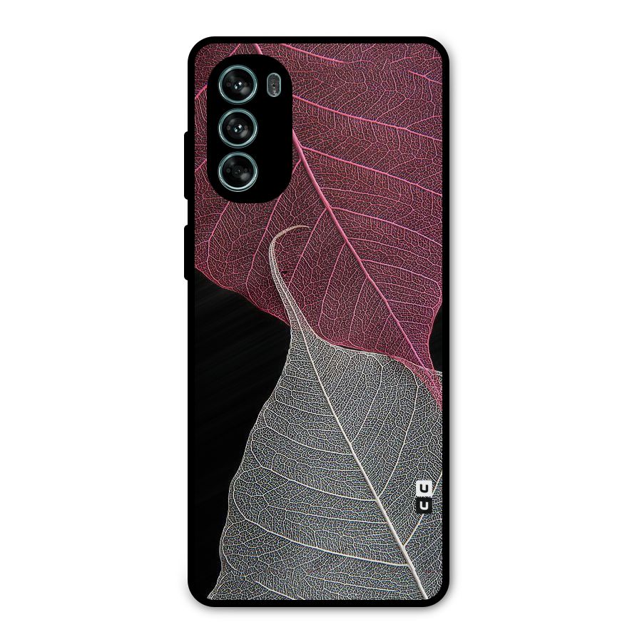 Beauty Leaf Metal Back Case for Moto G62