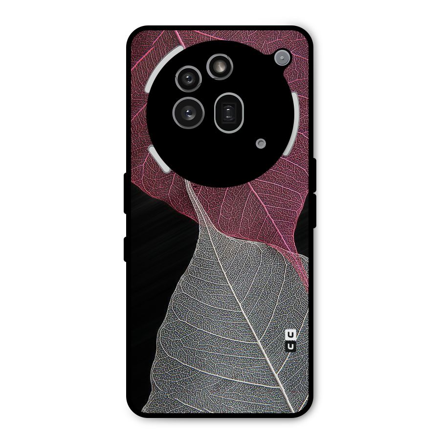 Beauty Leaf Metal Back Case for Nothing Phone 3a Pro