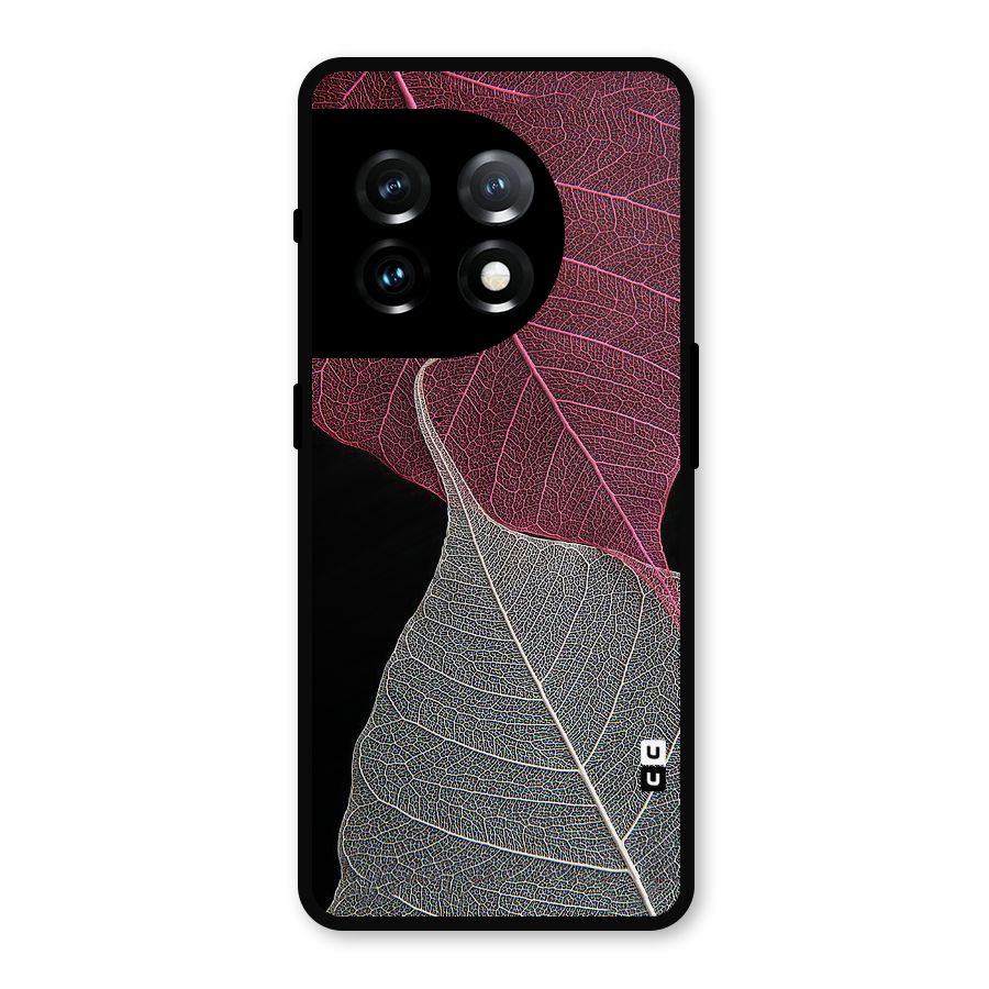 Beauty Leaf Metal Back Case for OnePlus 11
