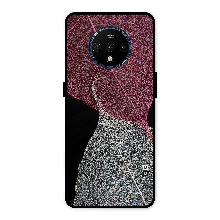 Beauty Leaf Metal Back Case for OnePlus 7T