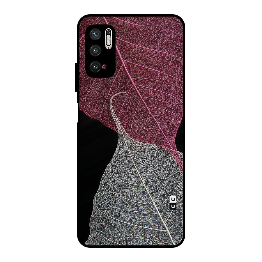 Beauty Leaf Metal Back Case for Poco M3 Pro 5G