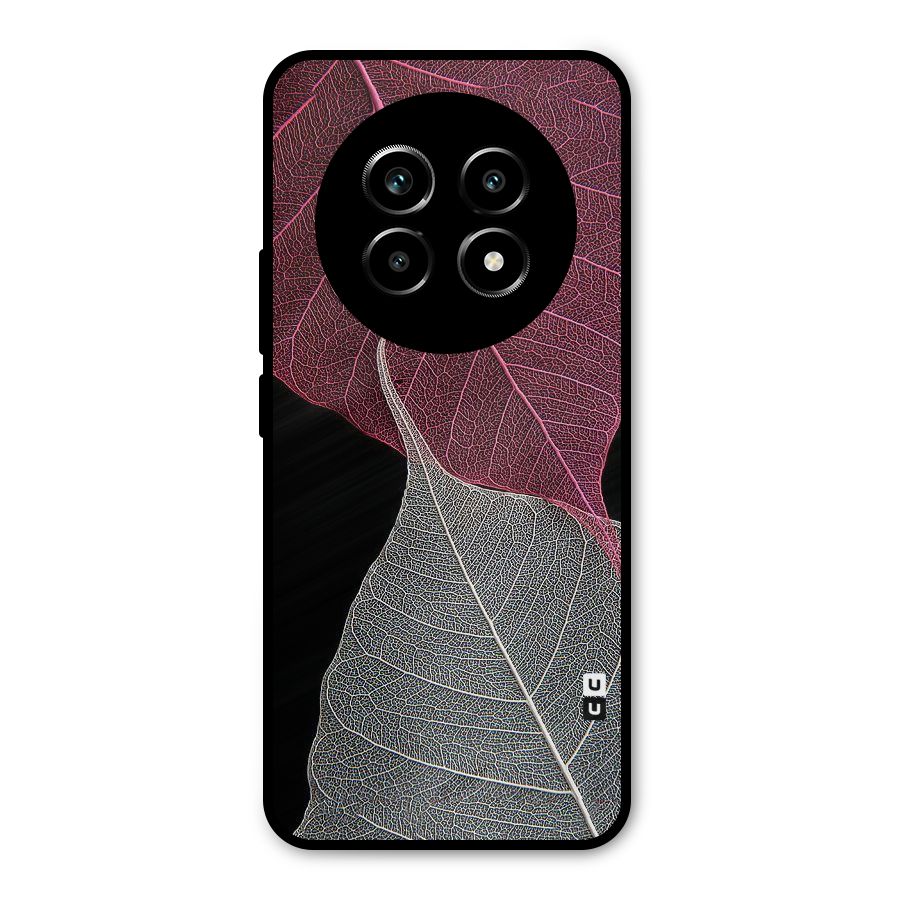 Beauty Leaf Metal Back Case for Realme 13 Pro
