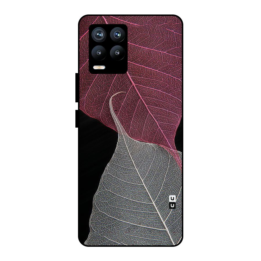 Beauty Leaf Metal Back Case for Realme 8 Pro