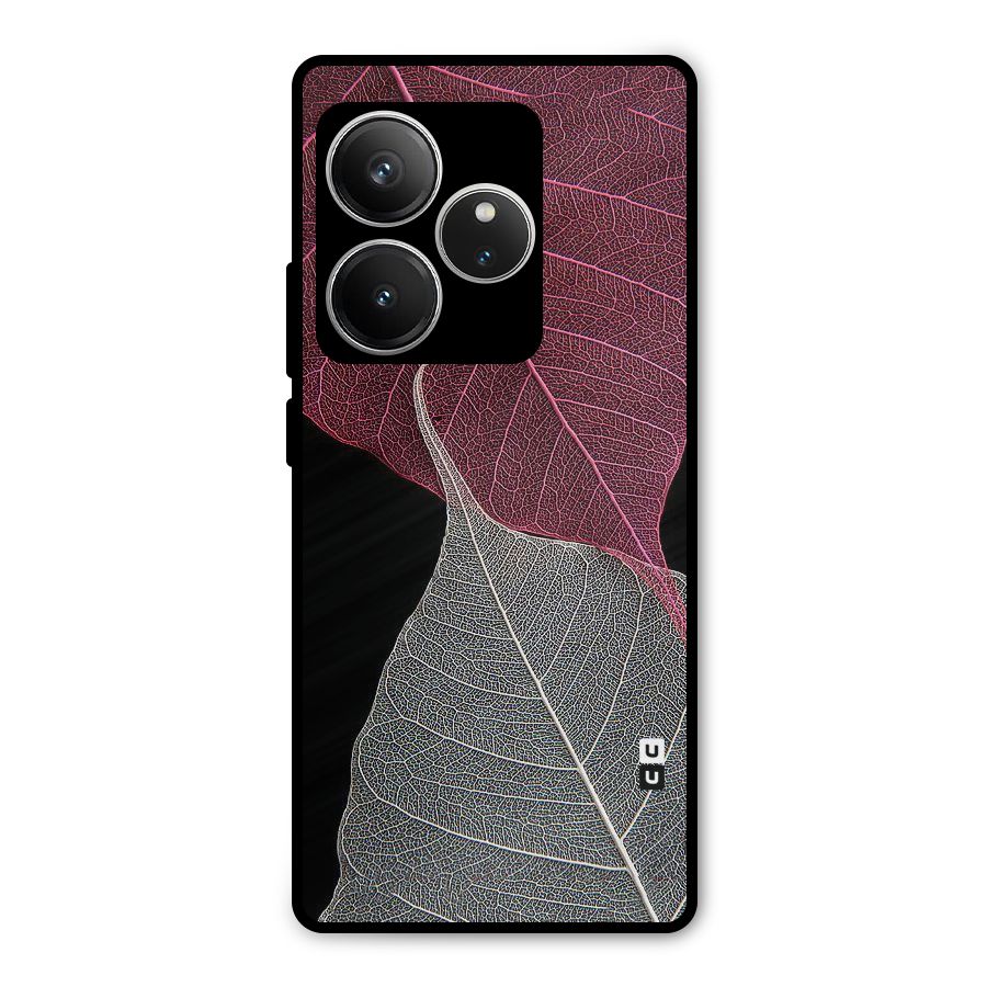 Beauty Leaf Metal Back Case for Realme GT 6